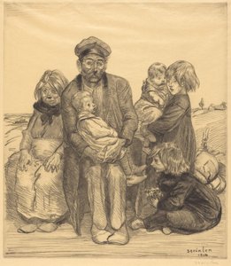 Biedni ludzie autorstwa Théophile Alexandre Steinlen