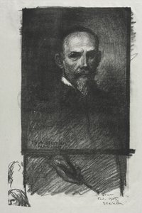 Autoportret autorstwa Théophile Alexandre Steinlen