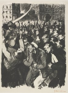 Owce autorstwa Théophile Alexandre Steinlen
