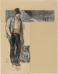 Do wsi autorstwa Théophile Alexandre Steinlen