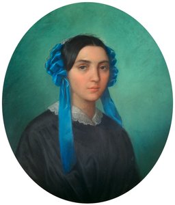 Portret młodej dziewczyny, 1843 autorstwa Theophile Gautier