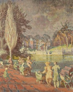Serpentyna na wiosnę, Hyde Park, Londyn