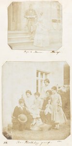 Papa i Mama, Grupa Urodzinowa, 1853-56 autorstwa Thereza Llewelyn