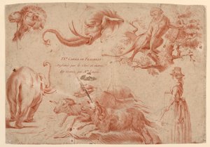 Strona tytułowa, z „IXe Cahier de Fragment” autorstwa Therèse Éléonore Lingée