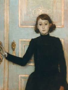 Portret Małgorzaty van Mons, 1886. autorstwa Théo van Rysselberghe