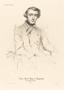Alexis Charles Henry de Tocqueville autorstwa Théodore Chassériau
