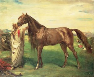 Hadji, ogier arabski, 1853 autorstwa Théodore Chassériau