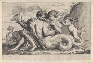 Syrena i tryton Postacie mitologiczne (tytuł serii)