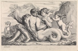 Syrena i tryton Postacie mitologiczne (tytuł serii)