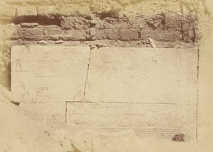 Sakkarah, inskrypcje grobowca Ptah-Mesa autorstwa Théodule Devéria