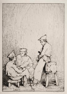 Mapa. autorstwa Auguste Theodule Ribot