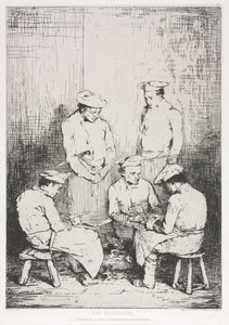 Obieraczki do ziemniaków. autorstwa Auguste Theodule Ribot