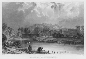 Appleby, Westmorland (grawerowanie) autorstwa Thomas (after) Allom