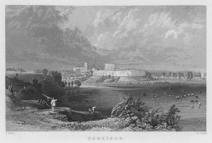 Carlisle (grawerowanie) autorstwa Thomas (after) Allom