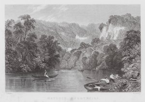 Matlock, Derbyshire (grawerowanie) autorstwa Thomas (after) Allom
