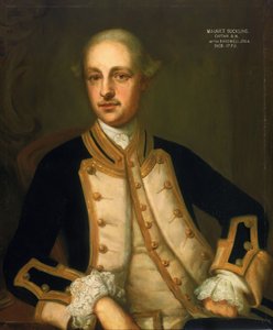 Kapitan Maurice Suckling (1725-1778) autorstwa Thomas (after) Bardwell
