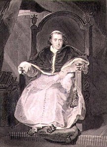 Papież rzymski Pius VII (Luigi Barnaba Chiaramonti) (1742-1823) ryty przez Samuela Freemana (1773-1857) wyd. autorstwa A. Fullarton & Co. (grawerowanie)