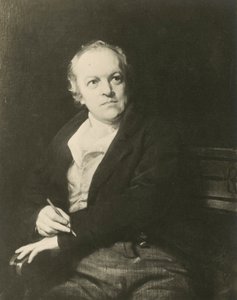 William Blake , angielski poeta i artysta (lito) autorstwa Thomas (after) Phillips