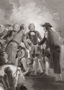 William, książę Orański (późniejszy król Wilhelm III) ląduje w Brixham. (wydrukować)