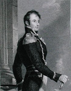 Stephen Decatur (1779-1820), ryty Asher Brown Durand (1796-1886) na podstawie kopii oryginału Jamesa Herringa (1794-1867) (grafika) autorstwa Thomas (after) Sully