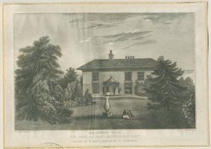 Checkley - Beauhurst Hall: grawerowanie, bd [c 1820-1830] (druk) autorstwa Thomas (after) Underwood