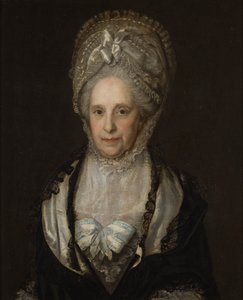 Portret "Miss Danet" (olej na płótnie) autorstwa Thomas (circle of) Gainsborough