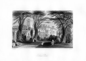 Park Ockham, Surrey, XIX wiek.