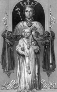 Ryszard II i Henryk IV, królowie Anglii.