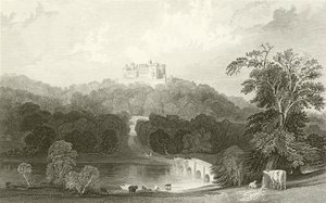Zamek Belvoir, Leicestershire autorstwa Thomas Allom