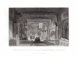 Kościół w Bottesford autorstwa Thomas Allom