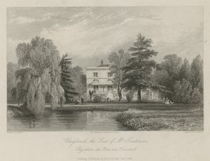 Claylands, siedziba pani Fentima autorstwa Thomas Allom