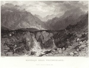Mardale Head w Westmorland autorstwa Thomas Allom