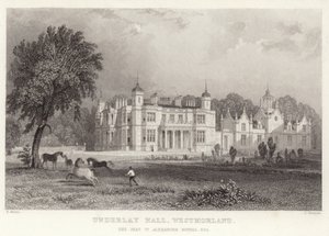 Underlay Hall w Westmoreland autorstwa Thomas Allom