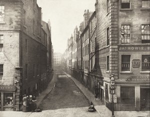 Bell Street od strony High Street, nr 14 autorstwa Thomas Annan
