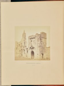 Zamek Warkworth autorstwa Thomas Annan