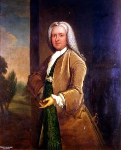 Portret Denzila Suckling (zm.1744) (olej)