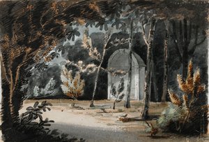 Merton, lipiec 1803 r. (recto) autorstwa Thomas Baxter