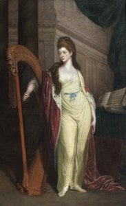 Lady Elisabeth Craven - Portret Elżbiety, baronowej Craven (1750-1828), później margrabina Brandenburgii-Ansbach par Beach, Thomas (1738-1806). Olej na płótnie, format : 239x148,6