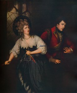 Pani Siddons i J.P. Kemble w scenie sztyletu z Makbeta, 1786