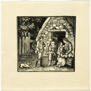 Książka ilustracja autorstwa Thomas Bewick