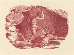Scena morderstwa autorstwa Thomas Bewick