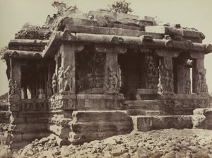 Architektura w Dharwarze i Mysore, lata 60. XIX wieku. autorstwa Thomas Biggs