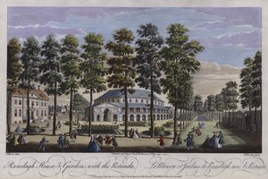 Ranelagh House and Gardens z Rotundą, Londyn, 1745