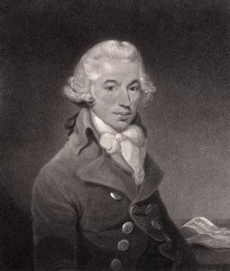 Portret Ignacego Pleyela (1757-1831) grawerowany przez Williama Nutter