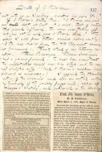 Pamiętniki Thomasa Butlera Gunna - Tom 19, strona 142, 17 kwietnia 1862 r autorstwa Thomas Butler Gunn
