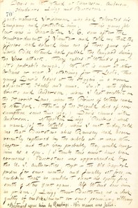 Pamiętniki Thomasa Butlera Gunna - Tom 19, strona 84, 26 marca 1862 r autorstwa Thomas Butler Gunn