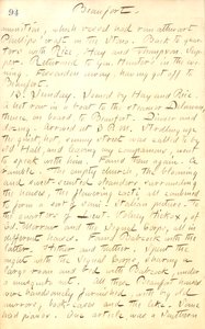 Pamiętniki Thomasa Butlera Gunna - Tom 20, strona 104, 12 lipca 1862 r autorstwa Thomas Butler Gunn