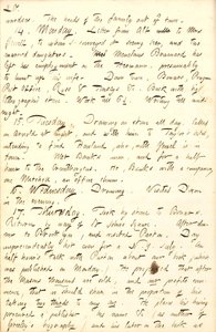 Pamiętniki Thomasa Butlera Gunna - Tom 8, strona 27, 13-17 lipca 1856 r autorstwa Thomas Butler Gunn