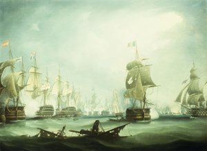 Bitwa pod Trafalgarem, 1805,