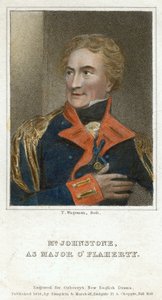 Pan Johnstone jako major OFlaherty, 1818.